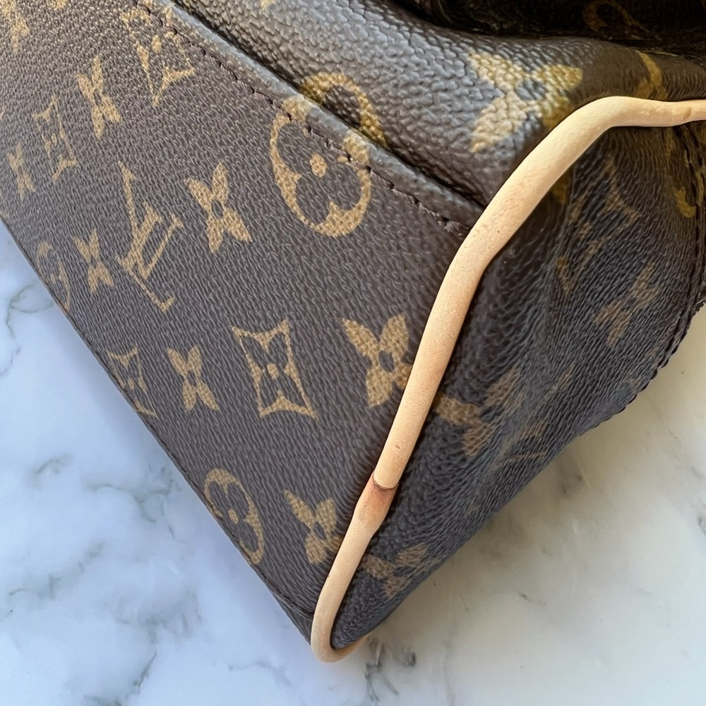 Authentic✅ Louis Vuitton Monogram Brown Satchel - Picture 6 of 11